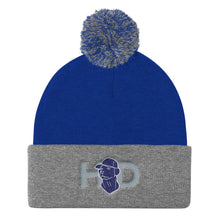 Pom Pom Knit Cap